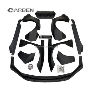 <span class=keywords><strong>Rocket</strong></span> <span class=keywords><strong>Bunny</strong></span> cuerpo ancho para 14-18 Lexus RCF Actualización de cuerpo ancho guardabarros faldones laterales labio delantero difusor trasero Kit de carrocería - Product Image 1