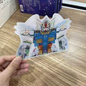 Technologie d'impression lenticulaire avancée Autocollant lenticulaire 3D Anime Haute définition Effet de retournement Imperméable Durable - Product Image 3