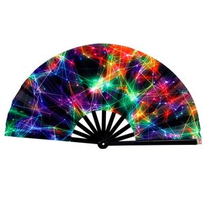 Nuevo Abanico Plegable de Bambú de 33 cm con Diseño Floral Artístico, Ideal para Festivales, Regalos Promocionales y Artesanía Pintada - Modelo 2026 - Product Image 4