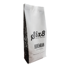 Tùy chỉnh khối phía dưới túi gusseted túi Cà phê túi nhôm lá tám mặt kín bao bì Cà phê túi có van - Product Image 5