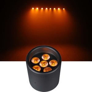 Projecteur LED extérieur 6-en-1 en aluminium, avec contrôle DMX/WiFi, alimentation par batterie, IP65 sans fil pour <span class=keywords><strong>DJ</strong></span>/Disco/Soirée/Événement/Mariage/Bar - Product Image 1