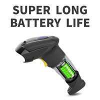 Escáner de Códigos QR Inalámbrico 2.4G GTCODESTAR, Lector de Códigos de Barras 2D USB, Escáner de Códigos de Barras 1D para Almacén