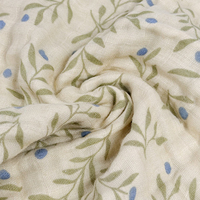 Serviette de bain pour bébé en tissu mousseline de coton biologique personnalisé à 6 couches, essentiels pour nouveau-nés, super absorbante, serviettes pour bébés