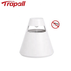 Piège à insectes circulaire en forme de cône coupé à lumière UV pour l'intérieur, lampe électrique anti-moustiques - Product Image 1