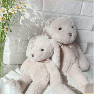 Peluche Lapin Doux à Longues Oreilles en Coton de 42 cm, Idéal pour Pâques, Cadeau en Gros Emballé en Boîtes - Product Image 5