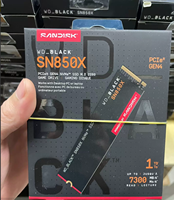 SSD NVMe M.2 PCIe Gen4 1 To SN850X Haute Vitesse Interne pour Stockage de Station de Travail Gaming et Usage Industriel