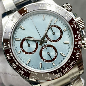 นาฬิกาข้อมือผู้ชายสไตล์คลาสสิกหรูหรา ผลิตจากสแตนเลสสตีล ระบบจักรกล กันน้ำ เรืองแสง พร้อมปฏิทิน ขายส่งจากโรงงานในจีน - Product Image 2