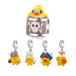 Breloques en argent Sterling 925 pour collier, pendentifs de pirate, perles en émail, grosses pointes, style gladiateur, <span class=keywords><strong>bijoux</strong></span> adaptés pour femmes, nouvelle collection - Product Image 1