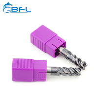 BFL-Fresa de extremo de carburo, Fresa de extremo de 4 flautas para molinos de extremo de carburo CNC de acero, 2, 3 y 4 flauta, molino de máquina de tungsteno