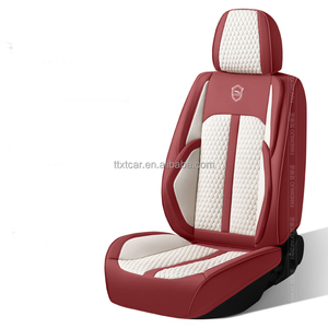 Funda de Asiento Universal 3D de Cuero Resistente al Desgaste para Autos de Cinco Plazas, Protector de Asiento Transpirable para Todas las Estaciones - Product Image 1