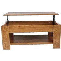 Ensemble de table de café et de thé MDF personnalisé moderne européen Offre Spéciale un assemblage facile de meubles en bois pour le salon