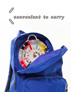 Montessori Multifunctional Double-Sided Wood Plate Kids' Educational Game <b>Toy</b> Learning Multiplication Decomposition Animal - Product Image 3