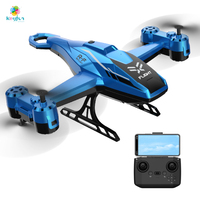 Photographie aérienne compatible WiFi Avion RC Retour à une clé Cascades à 360 ° Vidéo Streaming Téléphone Capture Télécommande
