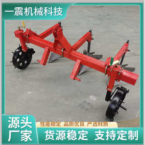 Farm <b>Cultivator</b> 3 Row Red Multifunctional With Seed Feeder For Tractor Attachment - Product Image 3