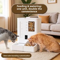 Distributeur automatique intelligent d'eau et de nourriture pour animaux de compagnie avec conception détachable - Guangdong 5kg