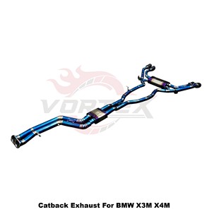 ระบบท่อไอเสียวาล์วไทเทเนียม Vortex High Flow สำหรับ BMW X3M F97 X4M F98 3.0T เสียง Deep Sport พร้อมชุดปรับแต่งแบบไม่ต้องตัดต่อ - Product Image 3