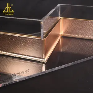 Zhonglian Supply新製品高レベル陽極酸化アルミニウム幅木装飾用