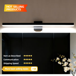 Nordic Style Modern Chrome Color <b>Wall</b> Lamp for Bathroom Hotel Home Bedroom Front Dressing Lights <b>LED</b> <b>Mirror</b> <b>Wall</b> Light - Product Image 2