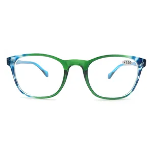 cheap retro square frames pc eyeglasses frame blue light blocking reading glasses china supplier