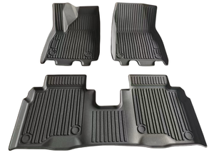 Alfombrillas de Lujo a Cuadros de TPE de Alta Calidad, Personalizadas, de 5 mm de Grosor, Juego Completo, Antideslizantes, para Todo Clima, 4 Piezas, para Vehículos con Volante a la Izquierda, <span class=keywords><strong>Todoterreno</strong></span>, Impermeables - Product Image 3