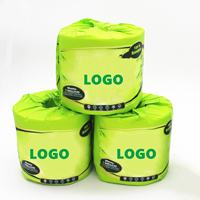 Papier toilette 3 plis doux et écologique en bambou, adapté aux fosses septiques, pour usage domestique et commercial, idéal pour la famille