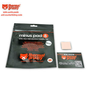 Térmica <span class=keywords><strong>Grizzly</strong></span> 8,0 W/Mk menos Pad 8 almohadilla de enfriamiento de la placa base de refrigeración almohadilla de silicona de tamaño CPU/GPU gráficos refrigerador Pad térmico, - Product Image 5