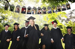 Banderas de Graduación de Papel para Jardín de Infancia hasta 12.º Grado, Decoraciones para Fiestas 2026 2027 - Product Image 6