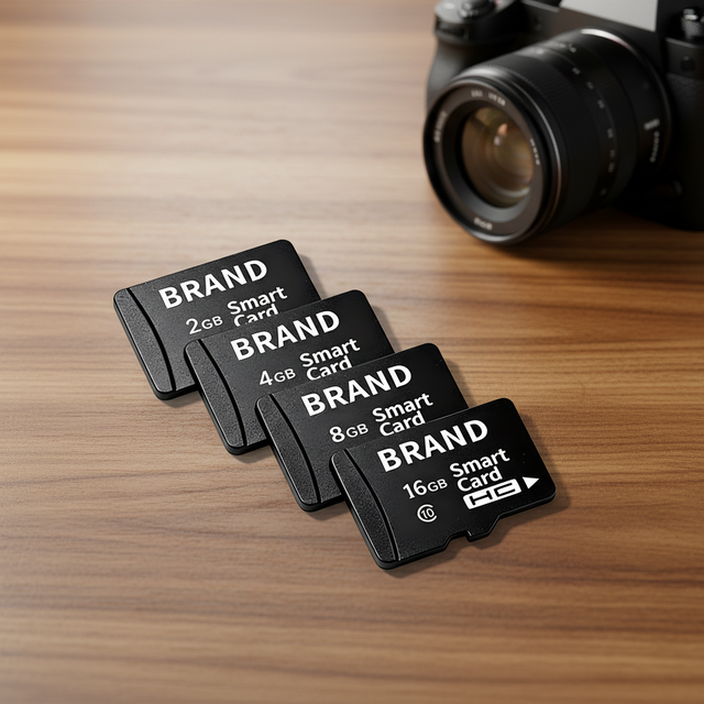 SD 2.0 Plastic TF Card 2GB-16GB Class6/10/U1 Speed Reliable for Mobile Devices & Cameras Black