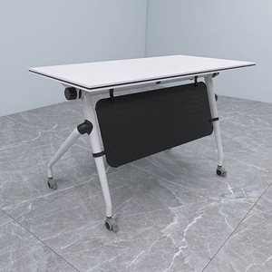 Nouveaux bureaux de conférence debout pliables modernes de luxe pour l'école à domicile appartement hôtel utiliser un matériau en bois durable - Product Image 1