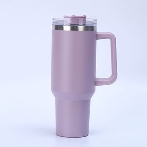 Gobelet de voyage H1.0 pour voiture, 40 oz, à double paroi isolée, avec couvercle, paille et base antidérapante, personnalisable avec logo ODM - Product Image 4