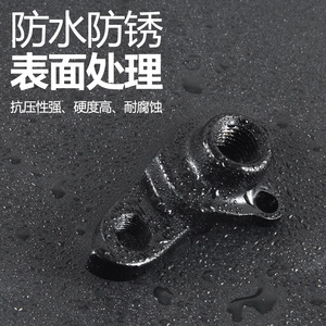 Support de dérailleur arrière de vélo P15 en alliage M12x1.5p M10 M4 noir 61mm 10 vitesses - Product Image 5