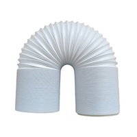 Tuyau d'évacuation flexible télescopique en PP à direction réglable pour climatiseur, idéal pour salle blanche, vente en gros, OEM, ODM