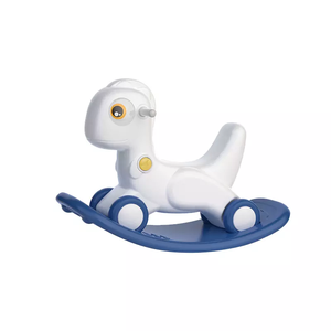 Jouets pour tout-petits pour bébés cheval à bascule voiture à poulie pour enfants, trampoline <span class=keywords><strong>3</strong></span> en 1, jouet cheval à bascule voiture balançoire pour enfants - Product Image 3