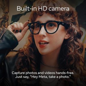 Ray-Ban Meta Wayfarer Matte Black Smart Glasses 12 Mp Camera Open Ear Audio - Product Image 5