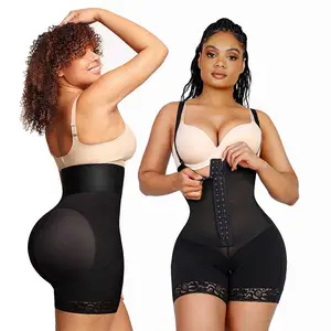 Shapewear For Women Waist Trainer Tummy Control Butt Lifter Panties Hi-waist  Short Stomach Body Shaper Cincher Girdle