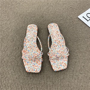 Sandalias Planas Ligeras de Moda con Punta Abierta y Nudo para Mujer, Calzado de Verano Moderno - Product Image 6