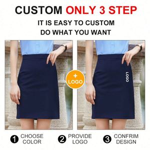 Ensembles de jupes élégantes pour femmes, tenues de bureau d'été, vente en gros, coupe ajustée, vêtements professionnels pour femmes, grandes tailles, robes mi-longues formelles - Product Image 2