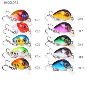 TOPRIGHT CB1024 11g 95mm Leurre de pêche au bar flottant crankbait wobbler avec sonnette en plastique ABS, appât artificiel dur pour eaux moyennes de lac - Product Image 5