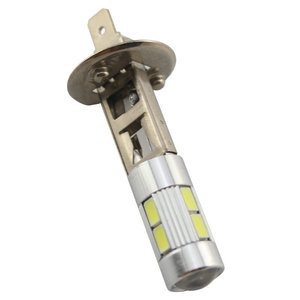 ไฟตัดหมอก LED สำหรับรถยนต์ H3 H1 5630 10SMD ความสว่างสูง หลอดไฟ LED สำหรับกลางวัน พร้อมระบบถอดรหัส ป้องกันการเกิดฝ้า - Product Image 3