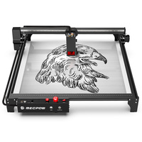 Máquina de Grabado Láser Mecpow X5 de 22 W, Área de Grabado de 600x600 mm, Punto Láser de 0.08x0.1 mm con Asistencia de Aire Automática, UE