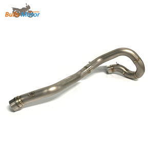 En-tête <span class=keywords><strong>pour</strong></span> <span class=keywords><strong>KTM</strong></span> 450 collecteur d'échappement EXC-F 2017 2024 vélo tout-terrain 500 tuyau de tête EXC-F en alliage de titane en acier inoxydable - Product Image 3