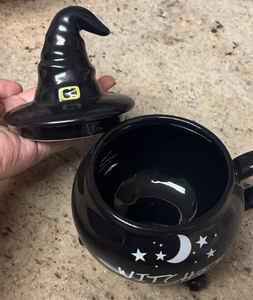 Tazza da Caffè Halloween da 14oz, Tazza Novità Strega di Halloween, Tazza da Caffè Infuso di Streghe di Nightmare Before Christmas - Product Image 6