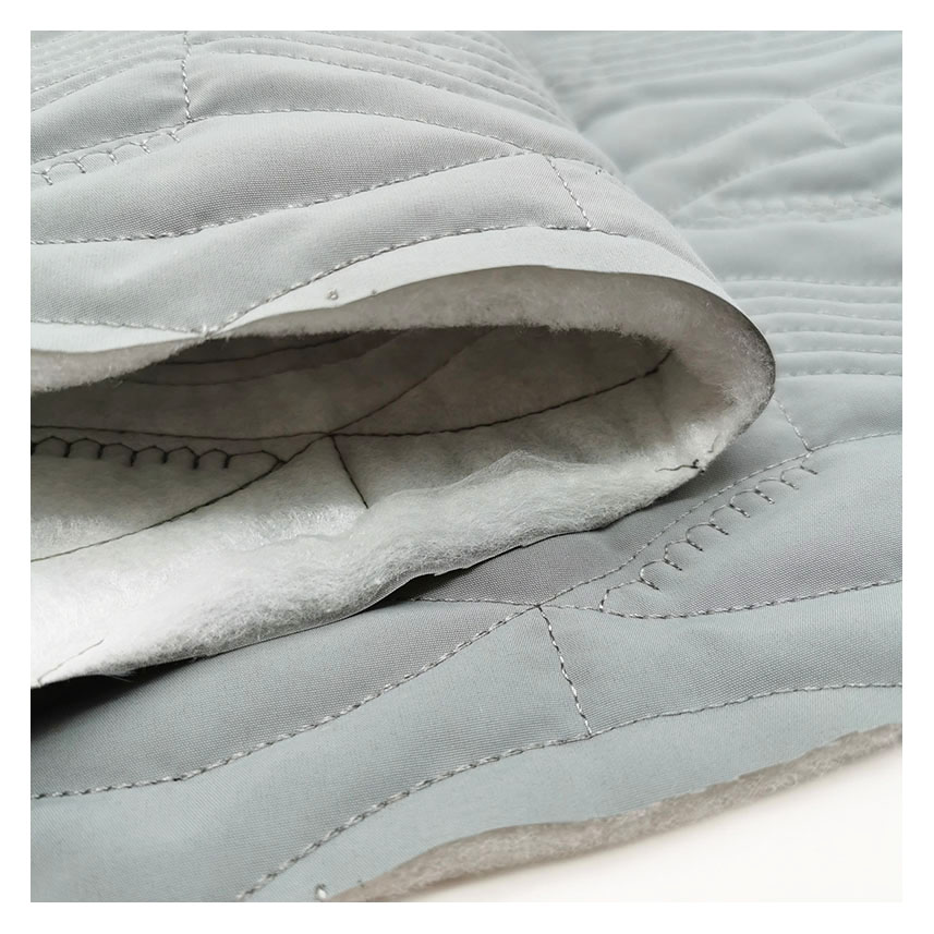 228T taslan 100% polyester warm windproof waterproof quilted fabric for jacket/winter coat/bag