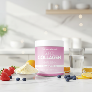 קולגן חלאל סוג 1 ו-3 ליידי ווייט גמישות העור אנטי אייג'ינג אבקת קולגן ימי לתוסף תזונה לעור - Product Image 1