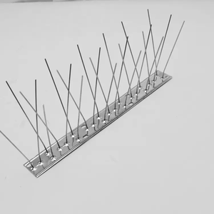 Pointes réutilisables de dissuasion d'oiseaux en plastique PP solide <span class=keywords><strong>Anti</strong></span>-oiseau Pigeons Pest Scorpions Pointes Efficaces contre les serpents chauves-souris pour les toits - Product Image 1