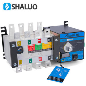 Shaluo Automatic Transfer <b>Switch</b> 160A Three Phase ATS With <b>Timer</b> And Power Off Function For Industrial Use - Product Image 5