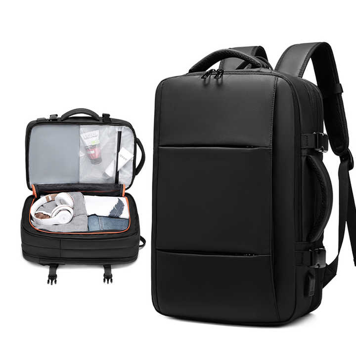 17 laptop backpack mens Maxim" Large Leather to 19 Inch for Men and Women Pickpocket back pocket is difficult to steal personal items Laptop Backpack 17 Inch Large