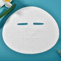 Masque facial tencel2 Lyocell, en tissu Non tissé, blanc, soins de la peau, vente en gros