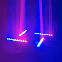 Escenarios Móviles LED RGBWauv para Discotecas y Clubes, IP33 Ra90, Focos de Aluminio y Plástico, Control DMX512