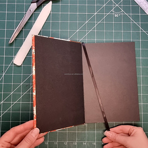 Chất Lượng Cao Cấp Handmade Thẩm Mỹ Xoắn Ốc Máy Tính Xách Tay In Bìa Trống Tập Thể Dục Nhật Ký Máy Tính Xách Tay - Product Image 4